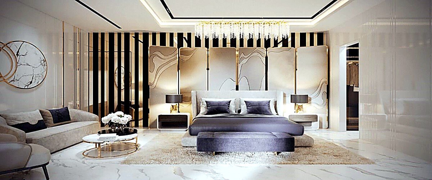 Master bedroom at Godrej Astra